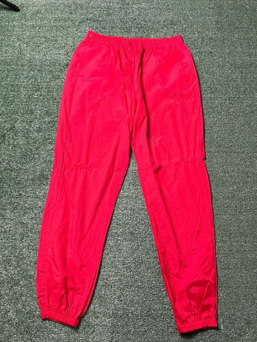 Vintage Marlboro Adventure Team Windbreaker Track Pants XLarge Red